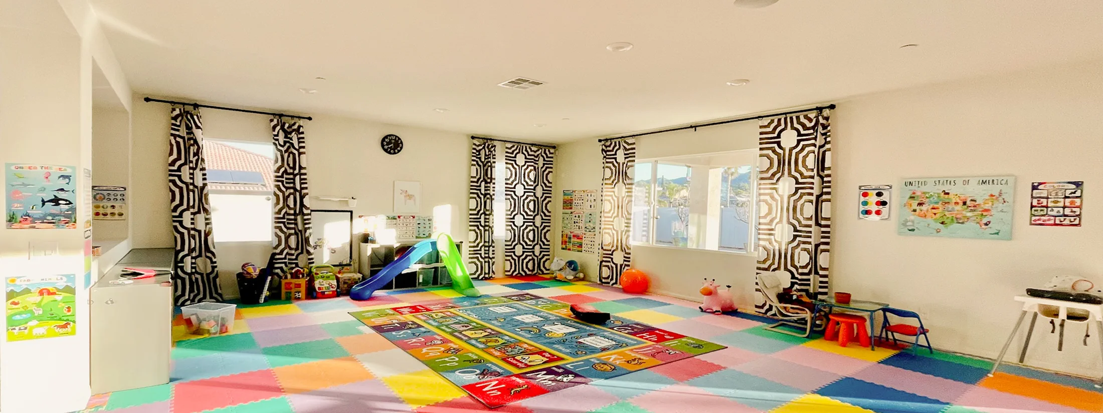 Photo of our playroom