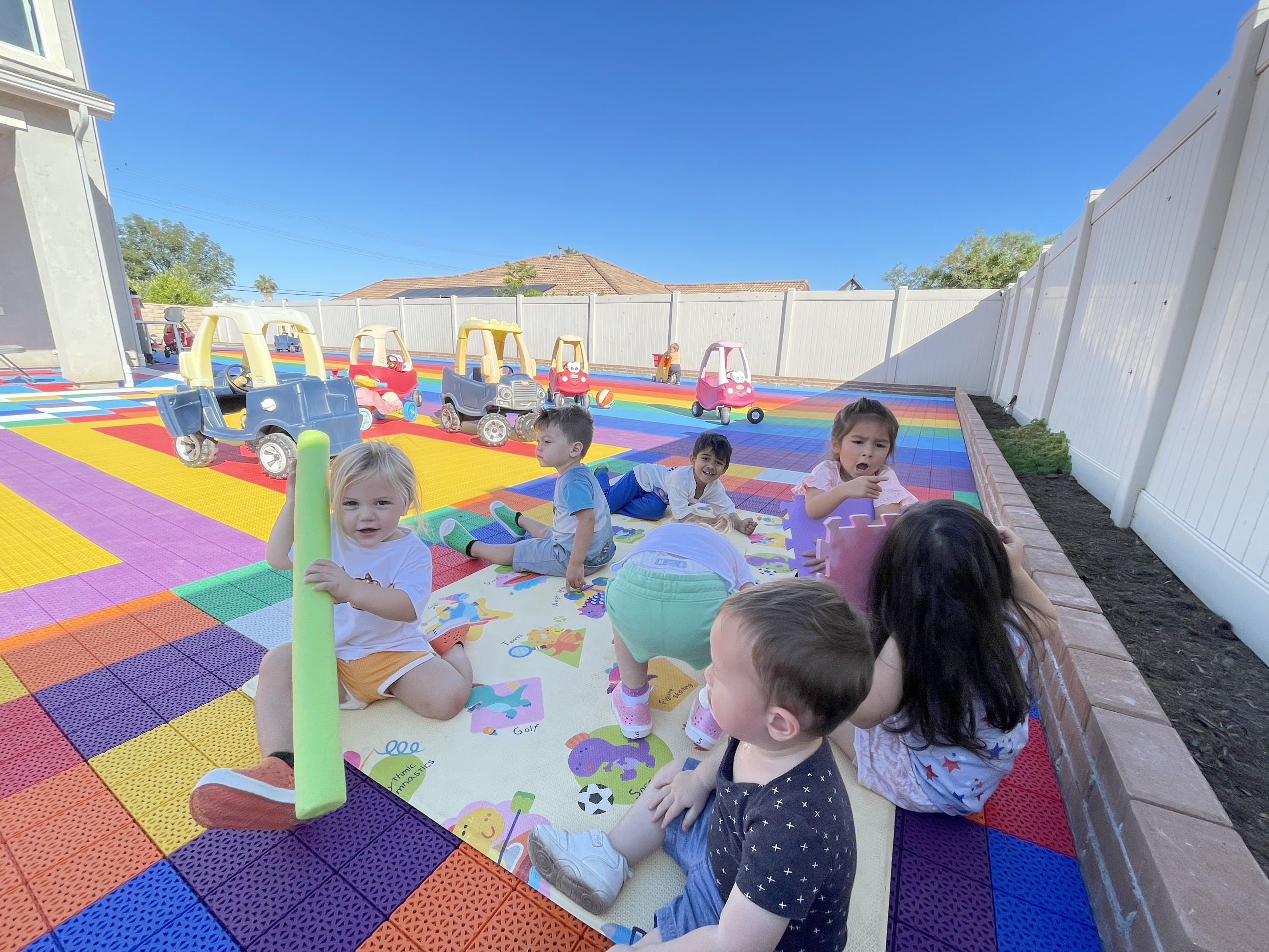 Hero photo — children playing